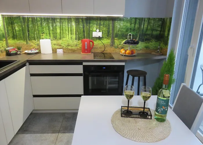 Nowoczesny Z Garazem I Balkonem Mokotow Apartment