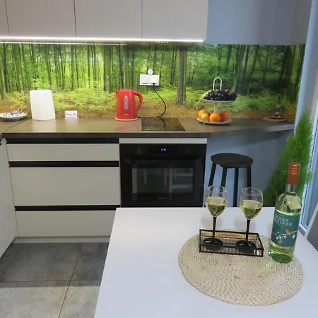 Nowoczesny Z Garazem I Balkonem Mokotow דירה